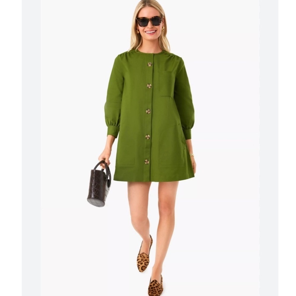 Tuckernuck Blake Dress Mod Mini Long Sleeve Boxy Pockets New Size XXL